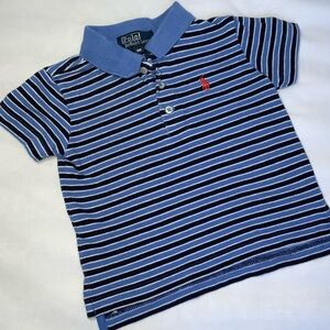Boys Ralph Lauren striped polo shirt